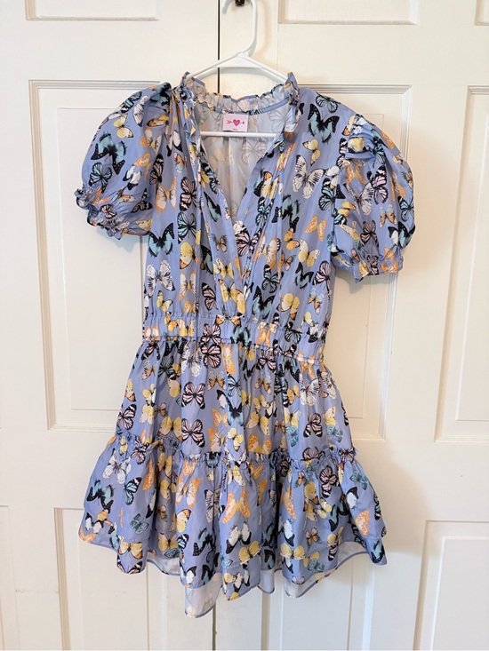 Buddy Love Dresses & Skirts - Buddy Love Lavender Butterfly Mini Dress